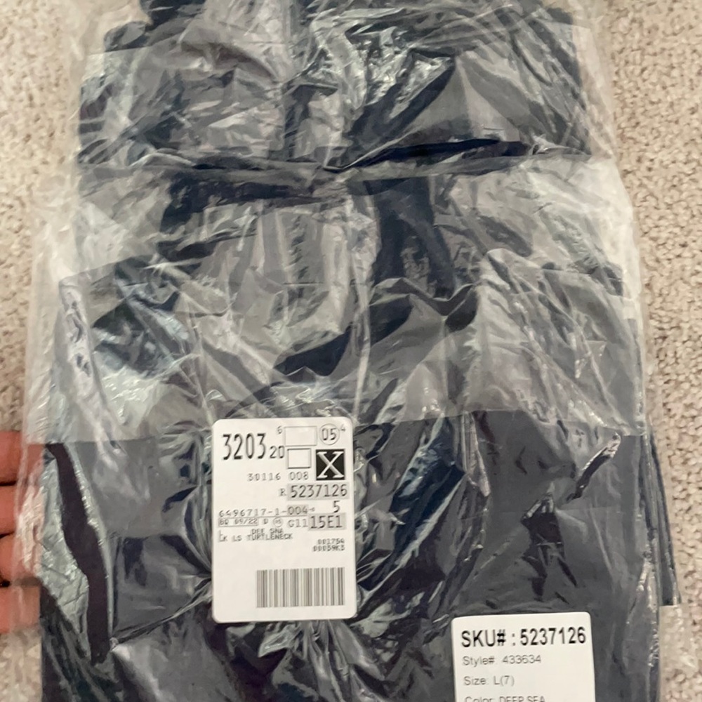 Lands end long sleeve turtle neck